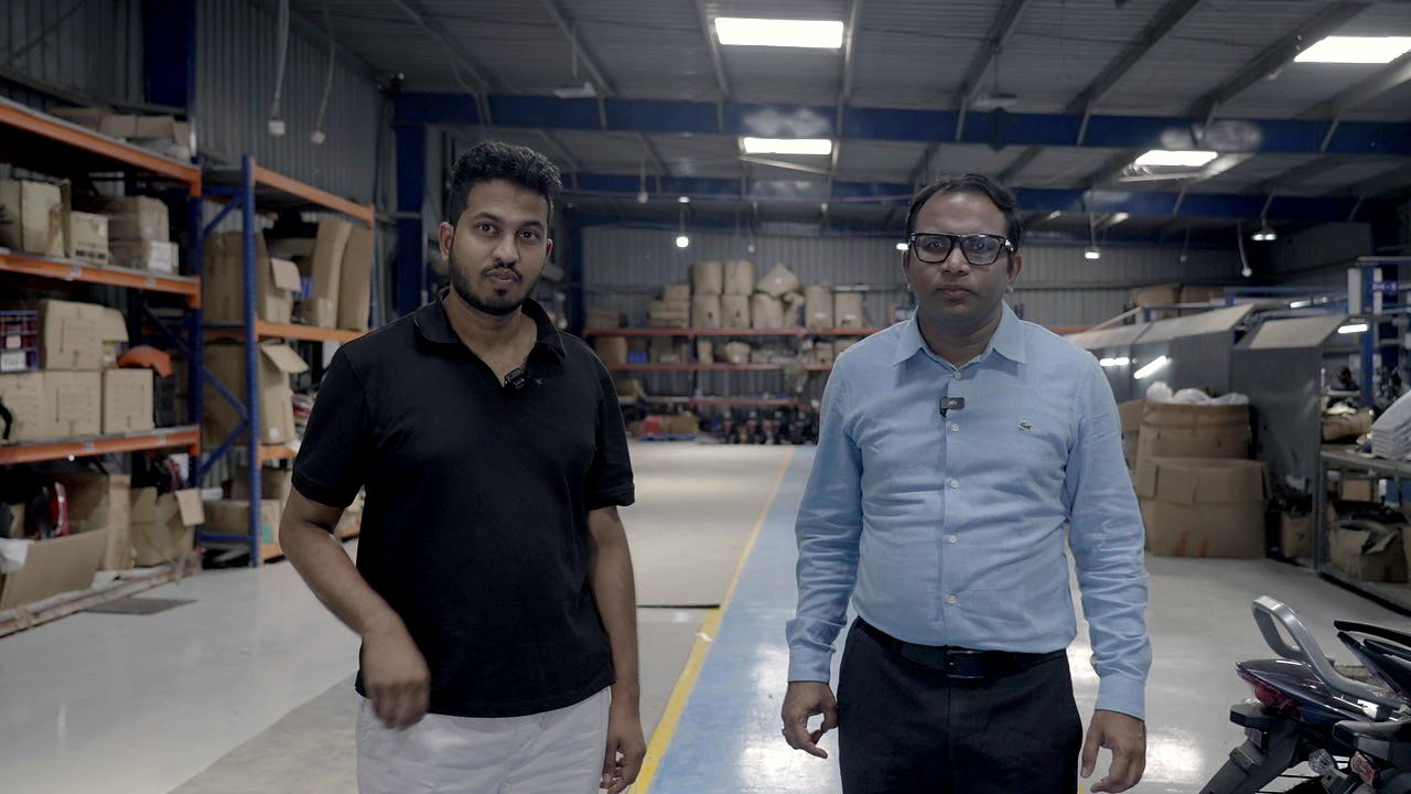 Walking the warehouse with a founder